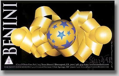 Commemorative Poster of Painting by Benini: Casa D'Arte Fine Art