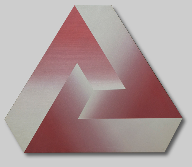 Geometric painting by Benini: Life